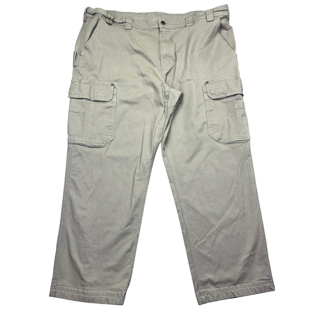 Duluth Trading Co. Relaxed Fit Fire Hose Canvas Cargo Pants Mens Sz 46 Fits 45"